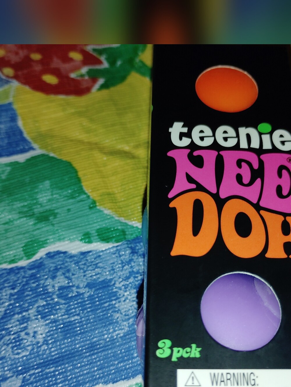 Teenie Nee Doh Squishy Balls 3 Pack New
